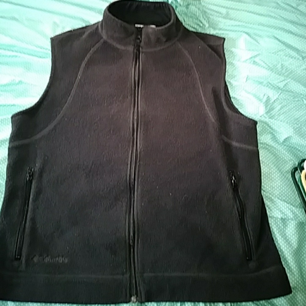 Columbia fleece vest size xl